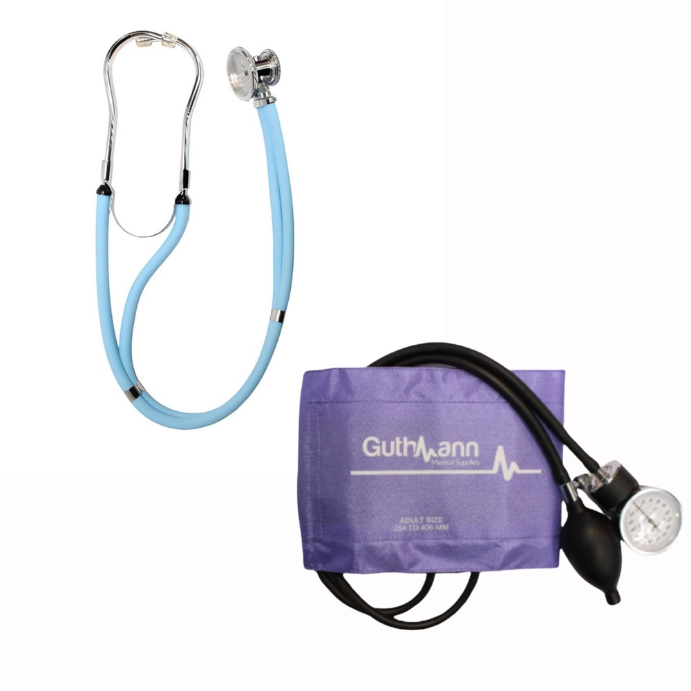 Kit Control Clínico: Toma Presión Guthmann + Fonendoscopio Sprague
