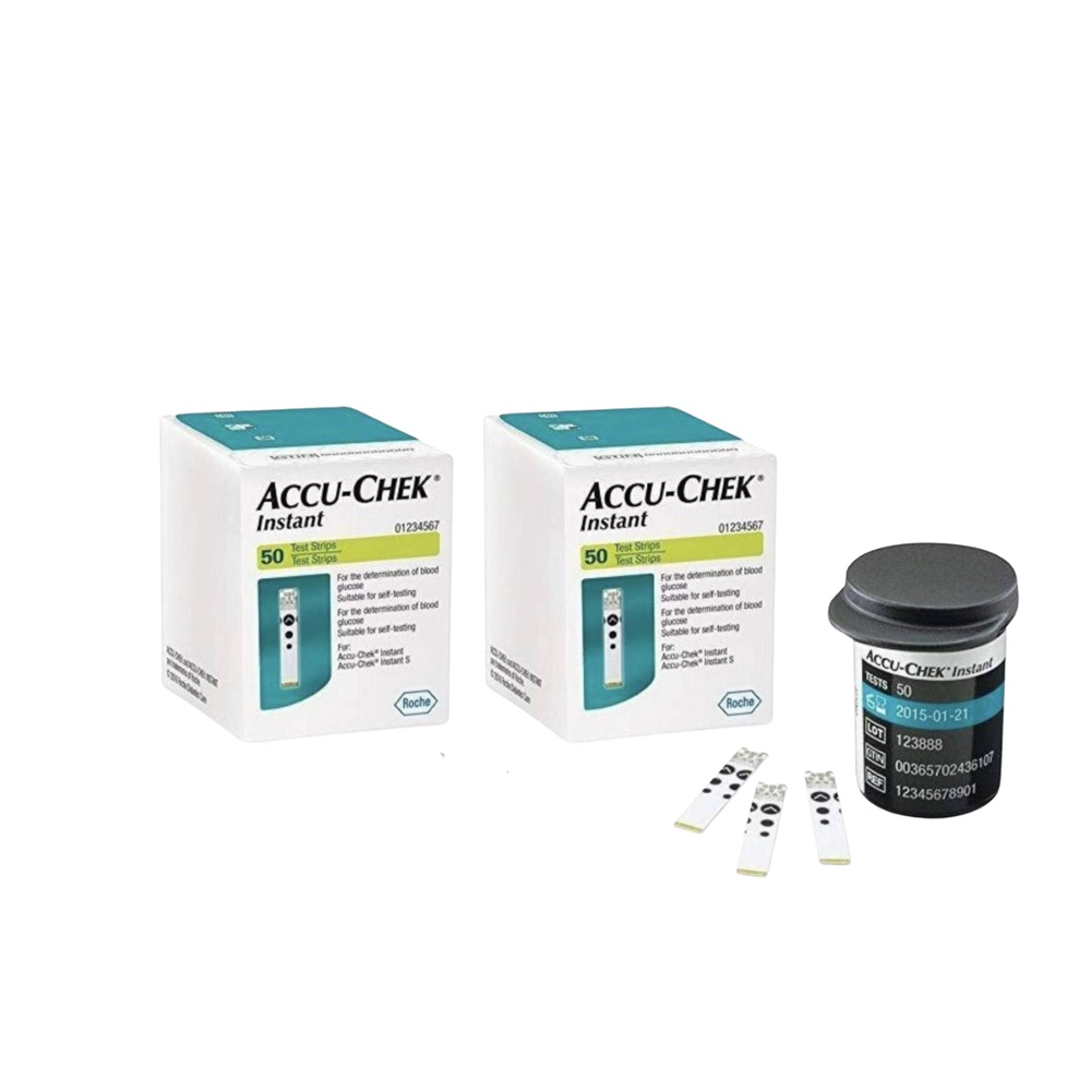 Tiras Reactivas Accu-Chek® Instant - 100 unidades