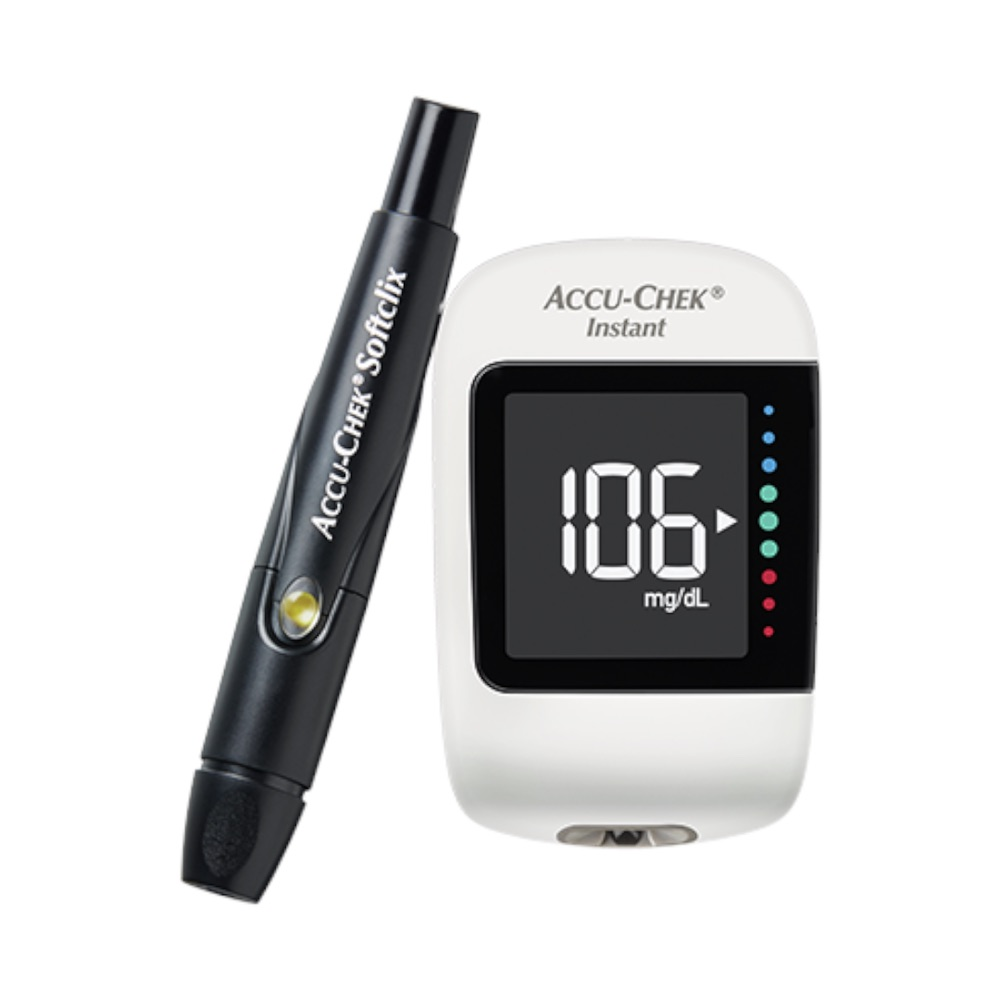 Pack Glucómetro Accu-Chek® Instant + 50 Tiras Instant