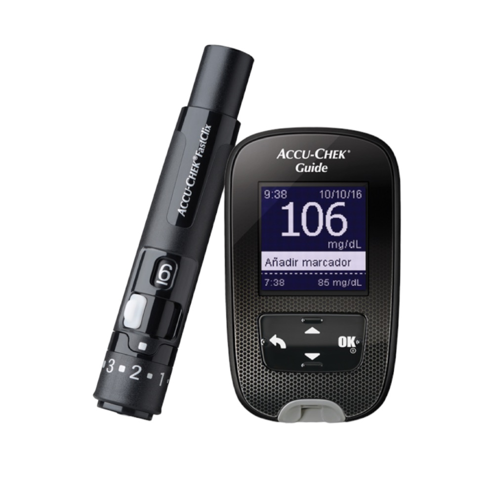 Pack Glucómetro Accu-Chek® Guide + 25 Tiras Guide