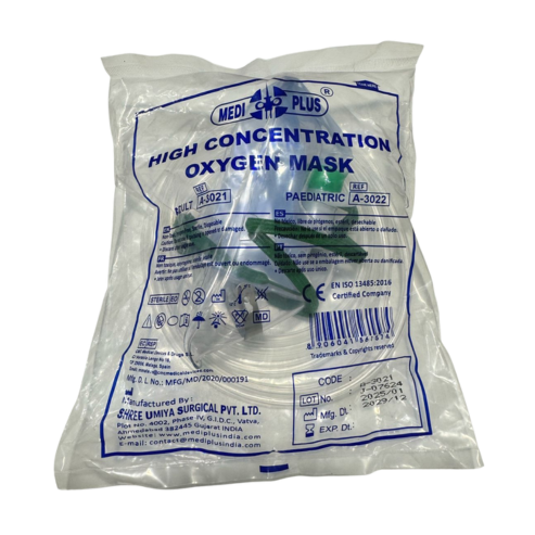 Máscara De Oxígeno Alta Concentración - MediPlus