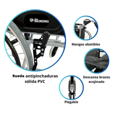Silla de Ruedas Standard 3.0 - Blunding