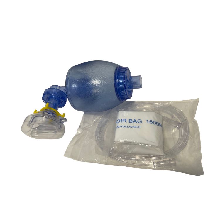 Resucitador Manual pediátrico de silicona