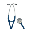 Fonendoscopio Littmann® Cardiology IV Azul Caribe Champaña 6190 con detalle de diseño