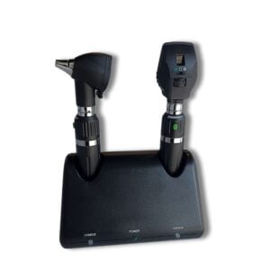 Set Otoscopio y Oftalmoscopio con Base de Carga