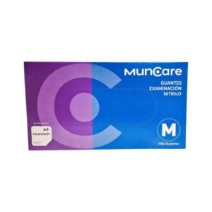 1 Guante Examinacion Nitrilo sin Polvo - Muncare