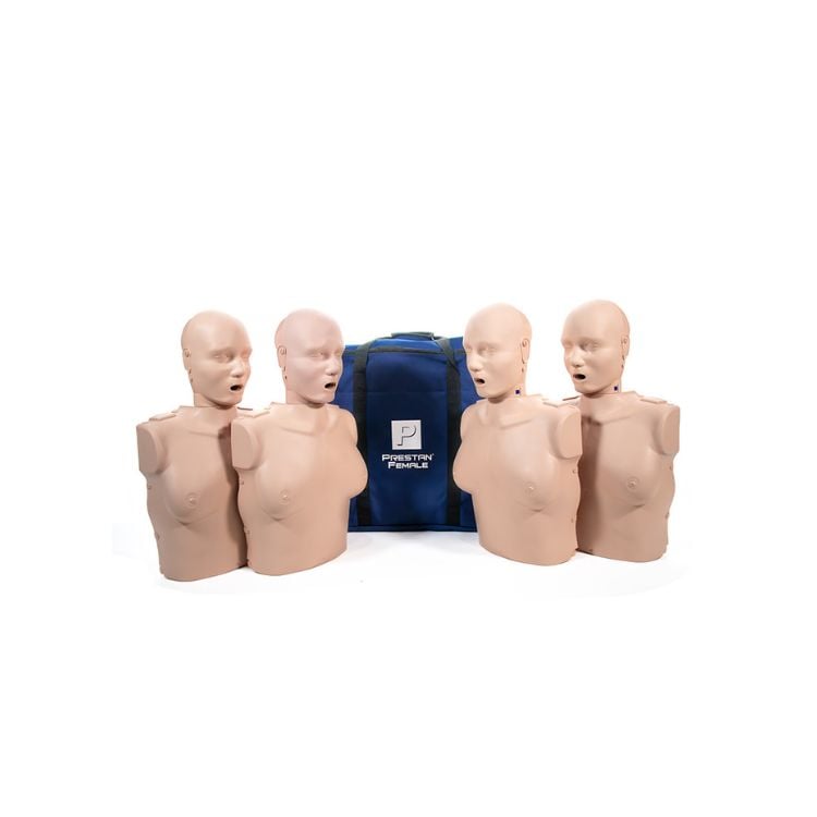 Maniquí de RCP Prestan Femenino Adulto - Series 2000 - Pack de 4