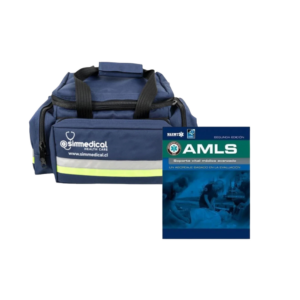 Diseño sin título (7) Pack: Bolso Rescate Mediano Azul + AMLS 2° Edición: Manual Soporte Vital Médico Avanzado