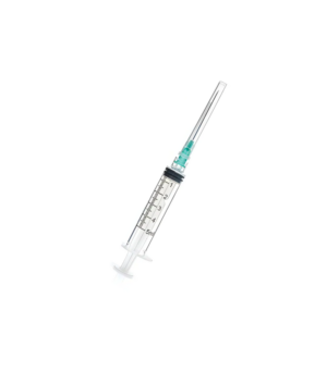 Jeringa Desechable Luer Lock con Aguja - Cranberry (Unidad)