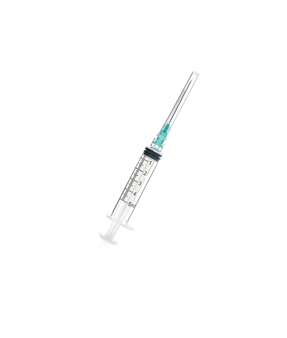 Jeringa Desechable Luer Lock con Aguja - Cranberry (Unidad)