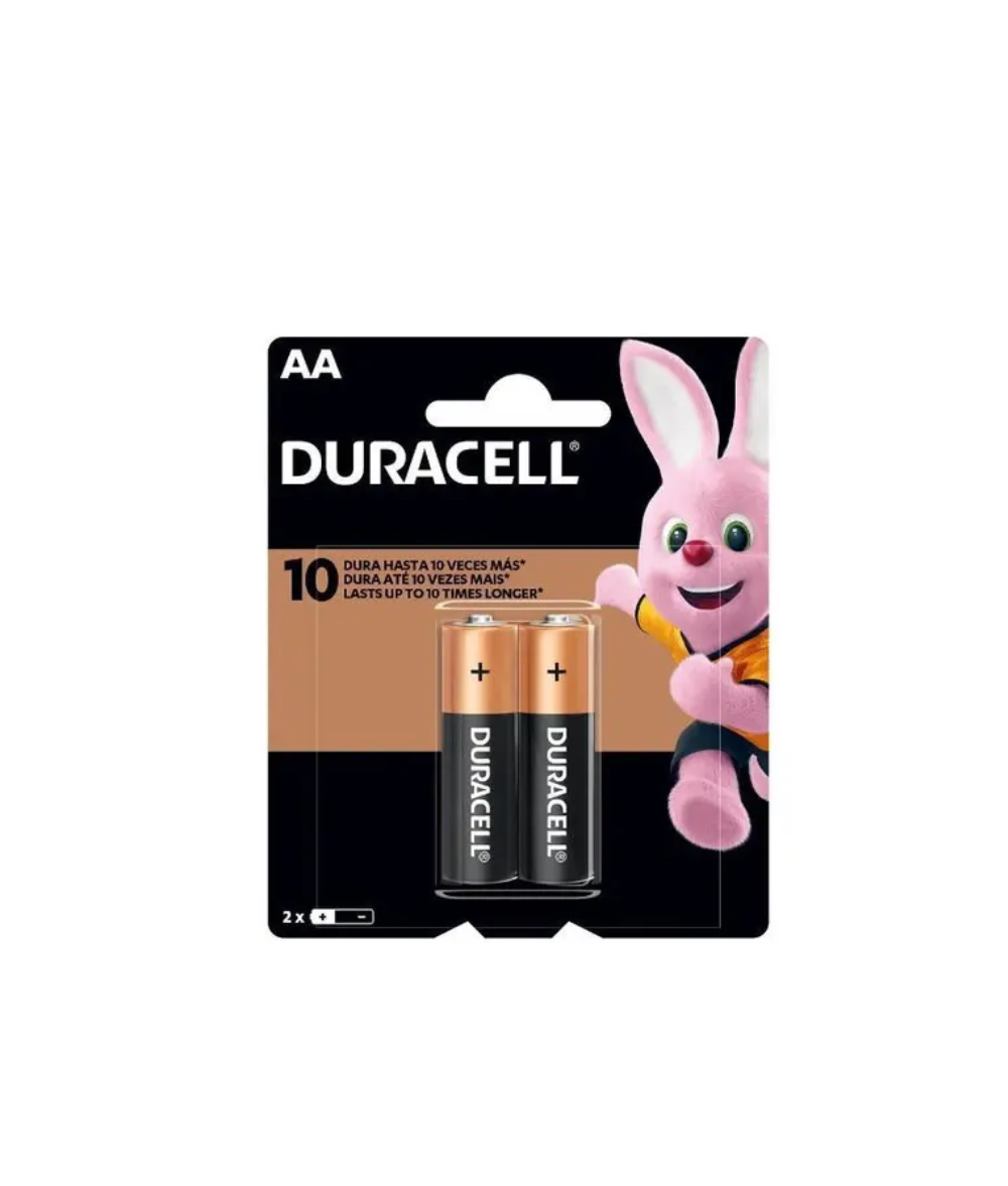 41333016634 Pila AA Alcalina 2 unid - Duracell