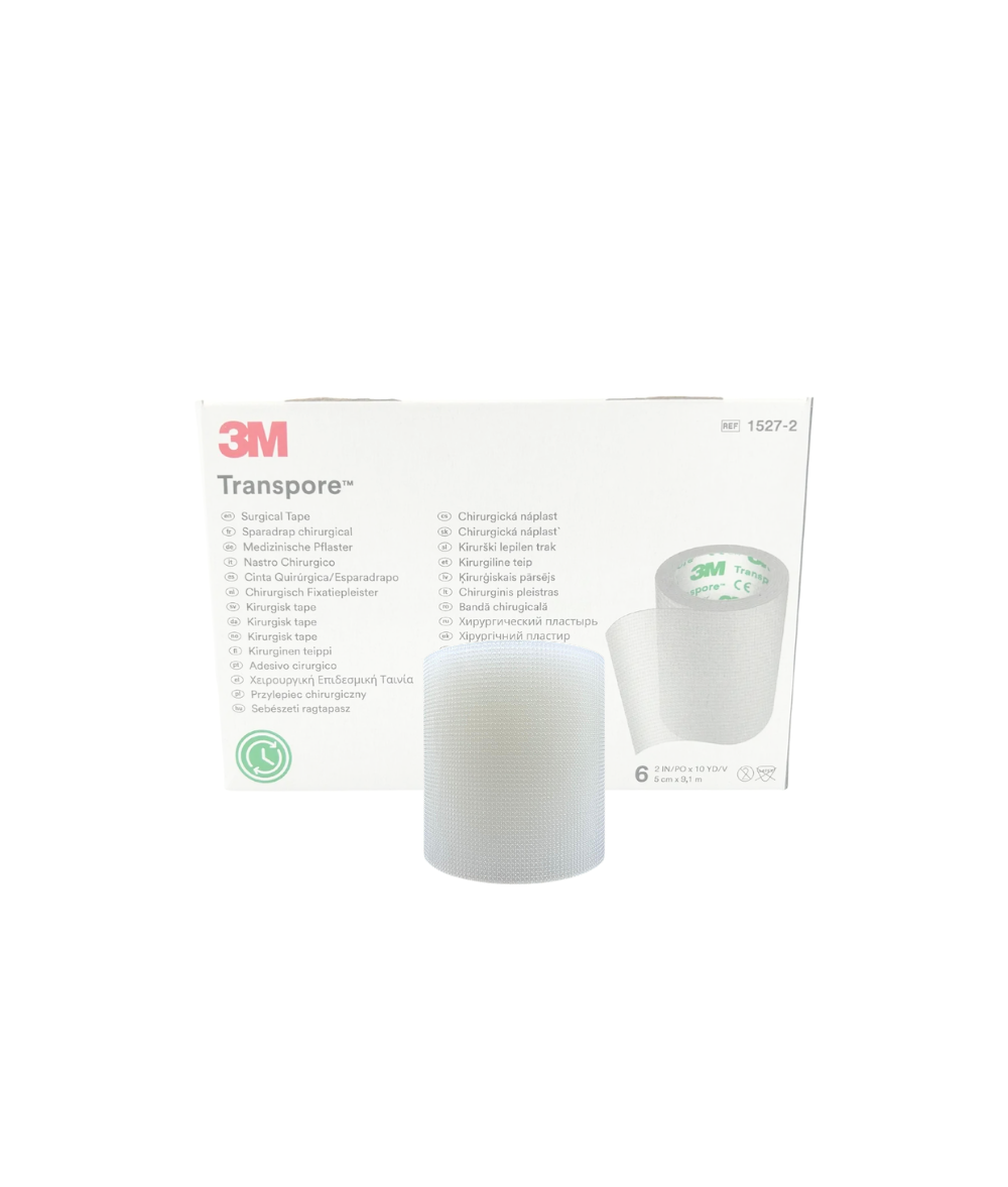 70200739590U Cinta Quirúrgica 3M™ Transpore™ 1527–2 Unidad