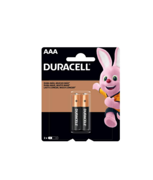 Pila AAA Alcalina 2 unid - Duracell